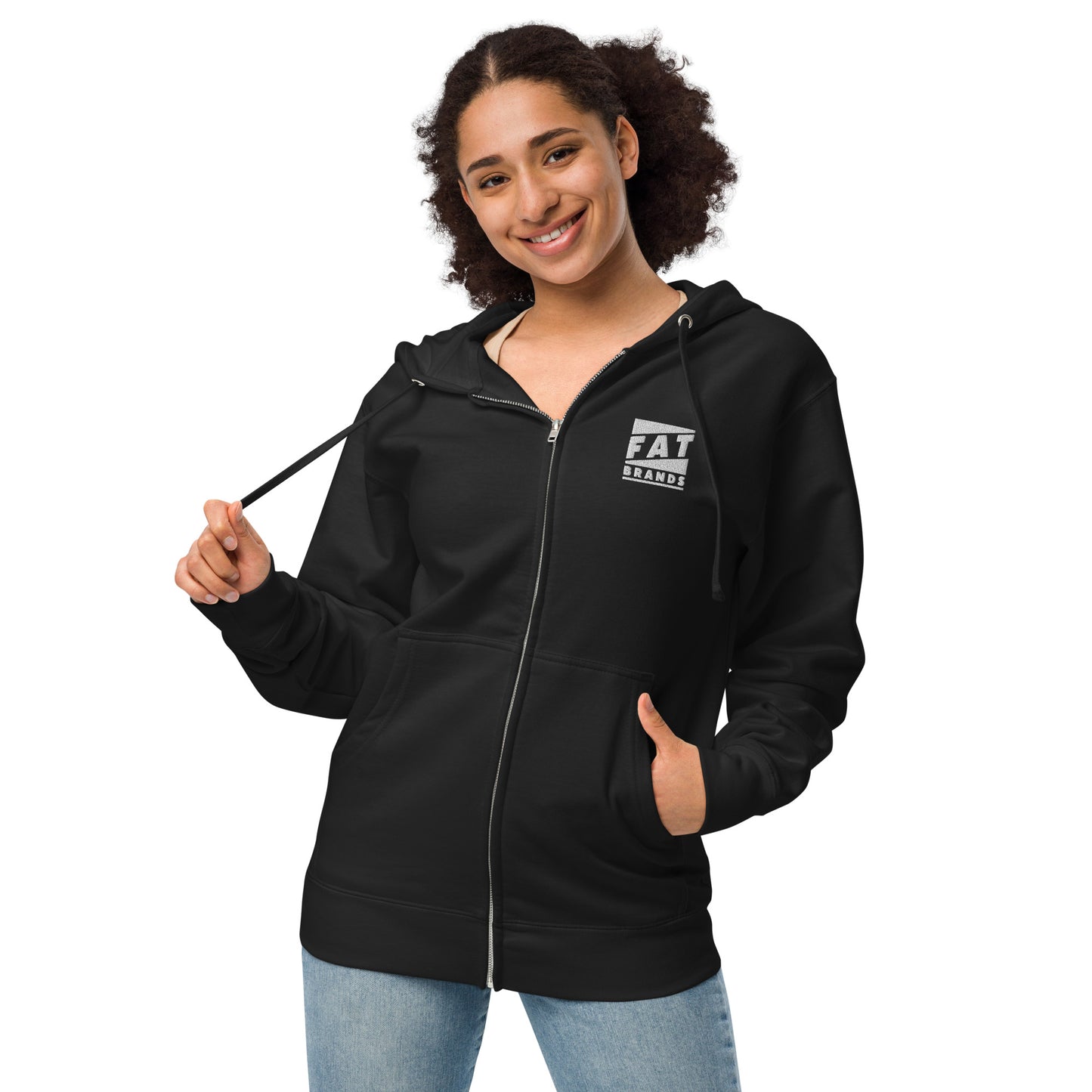 Unisex Zip Up Hoodie